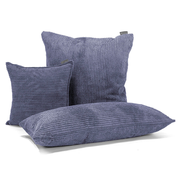 Coussin 47 x 47cm - Pompon Violet 04