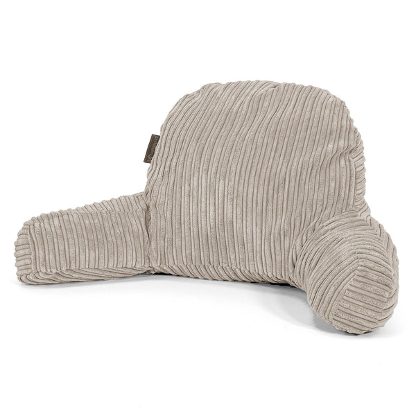 Coussin de Lecture avec Dossier - Côtelé Vison 01