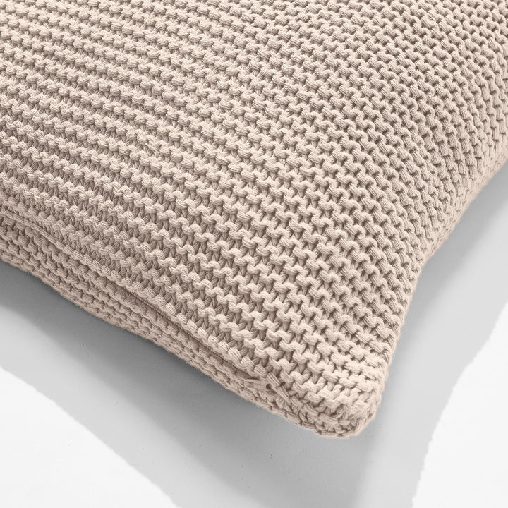 Coussin 47 x 47cm - 100% Coton Ellos Crème 02