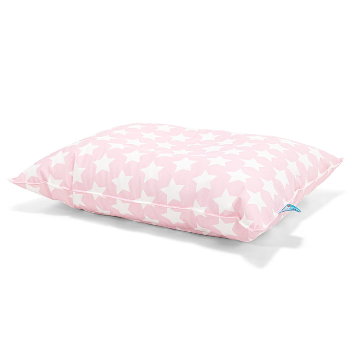 Coussin Pouf Enfant - Imprimé Rose étoile 02