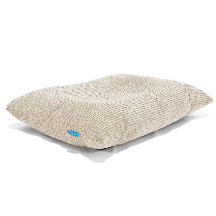 Coussin Pouf Enfant - Pompon Crème 02
