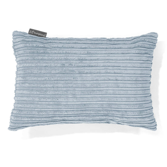 Coussin Rectangulaire 35 x 50cm - Côtelé Bébé Bleu 01