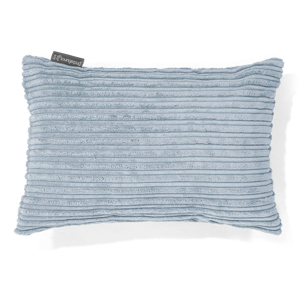 Coussin Rectangulaire 35 x 50cm - Côtelé Bébé Bleu 01