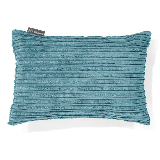 Coussin Rectangulaire 35 x 50cm - Côtelé Mer Égée 01