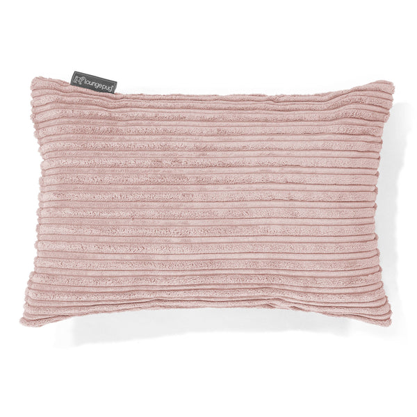 Coussin Rectangulaire 35 x 50cm - Côtelé Rose 01