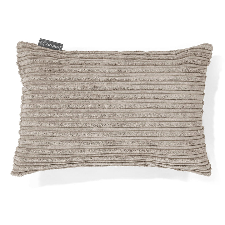 Coussin Rectangulaire 35 x 50cm - Côtelé Vison 01