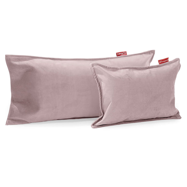 Coussin Rectangulaire 35 x 50cm - Velours Rose 03