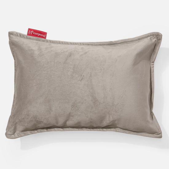 Coussin Rectangulaire 35 x 50cm - Velours Vison 01