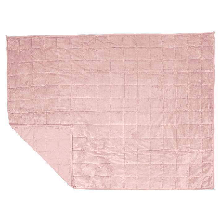 Couverture Lestée pour Adultes - Polaire sherpa Rose Pâle 03