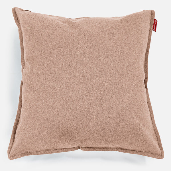 Grand Coussin 70 x 70cm - Interalli Laine Sable 01