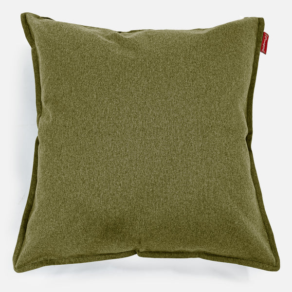 Grand Coussin 70 x 70cm - Interalli Laine Vert Acide 01