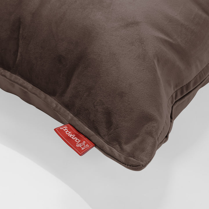 Grand Coussin 70 x 70cm - Velours Espresso 03