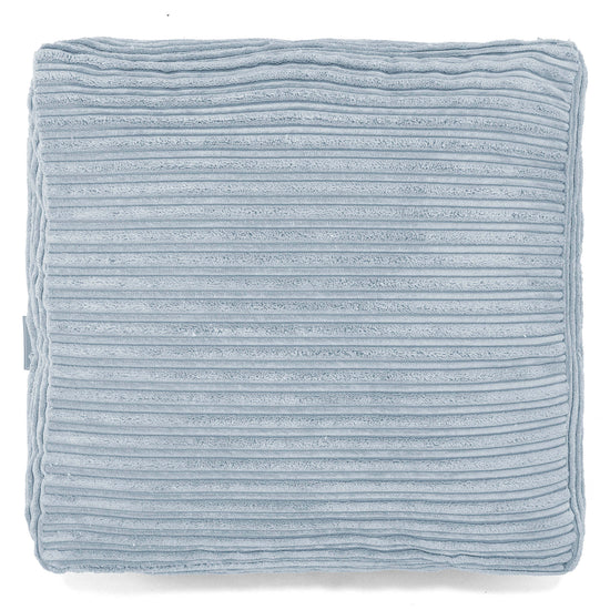 Grand Coussin de Sol - Côtelé Bébé Bleu 03