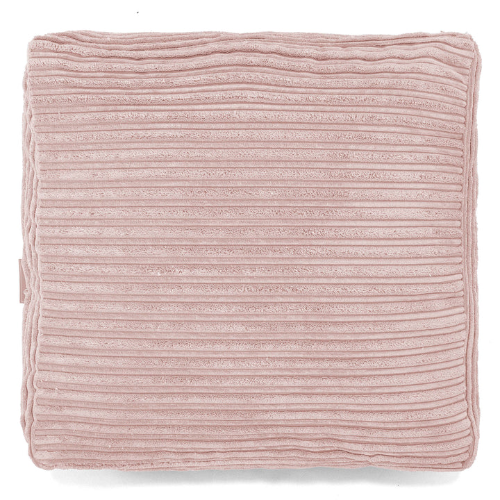 Grand Coussin de Sol - Côtelé Rose 03