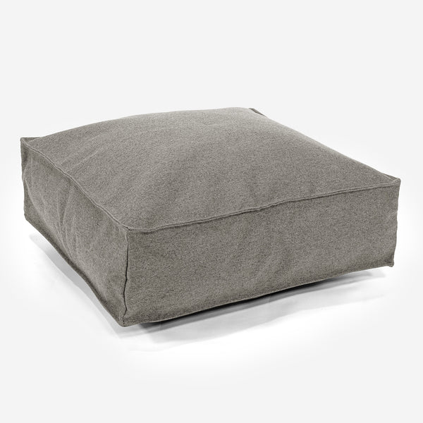 Grand Coussin de Sol - Interalli Laine Argent 01