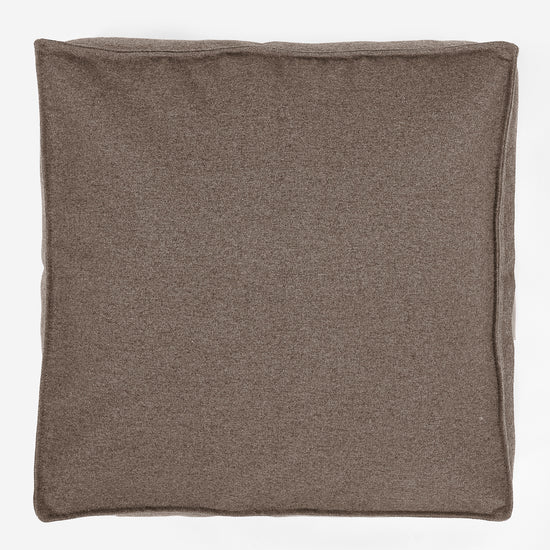 Grand Coussin de Sol - Interalli Laine Biscuit 03