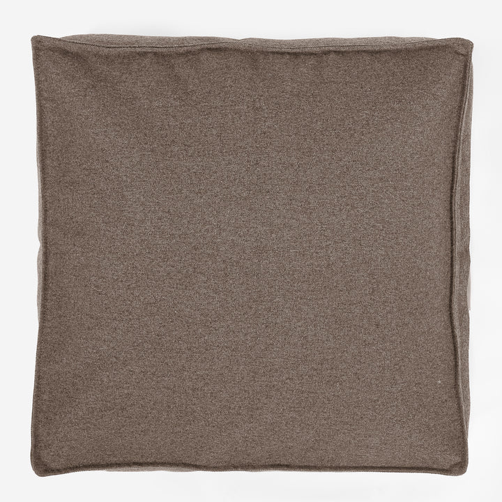 Grand Coussin de Sol - Interalli Laine Biscuit 03