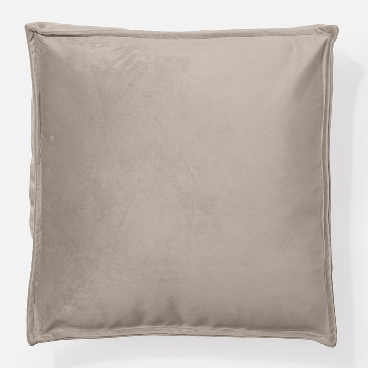 Grand Coussin de Sol - Velours Vison 02