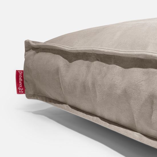Grand Coussin de Sol - Velours Vison 04