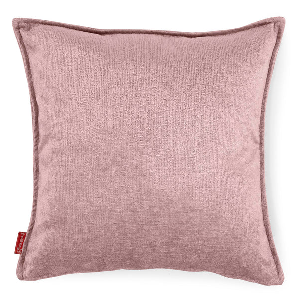 Grand Housse de Coussin 70 x 70cm - Chenille Rose 01