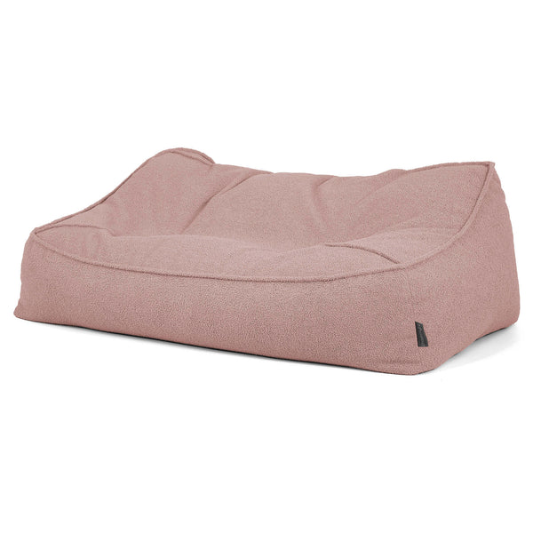 Le Canapé Pouf Doudou - Bouclé Rose_03