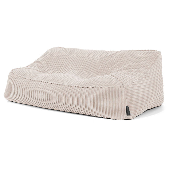 Le Canapé Pouf Doudou - Côtelé Ivoire 02