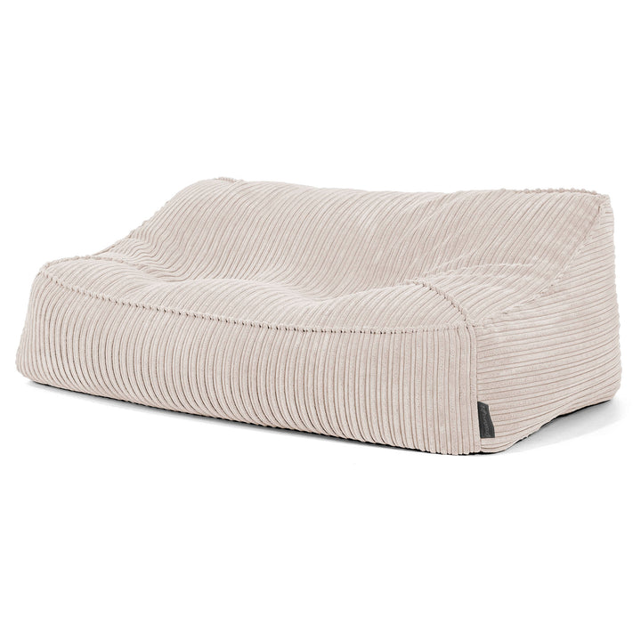 Le Canapé Pouf Doudou - Côtelé Ivoire 02