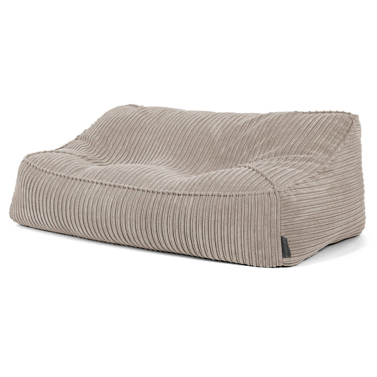Le Canapé Pouf Doudou - Côtelé Vison 02