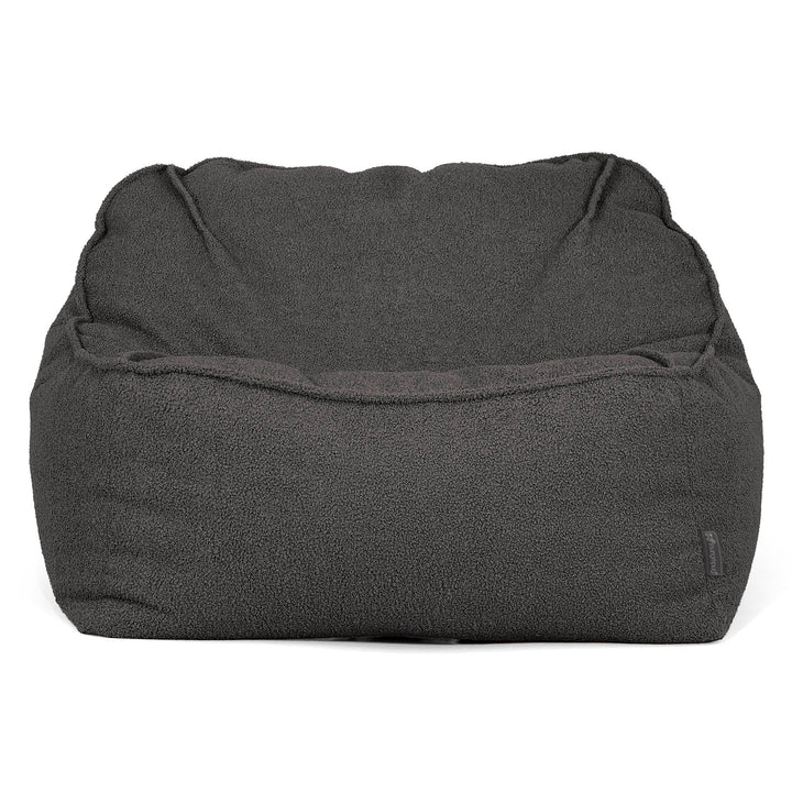 Le Pouf Doudou - Bouclé Anthracite_01