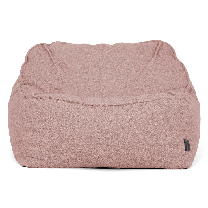 Le Pouf Doudou - Bouclé Rose_01