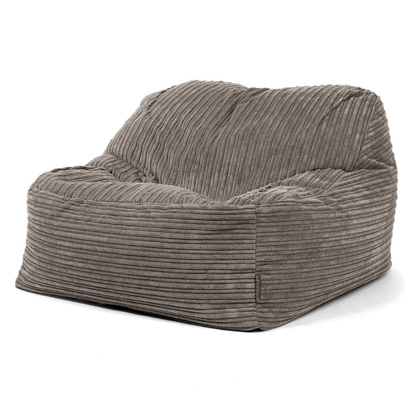 Le Pouf Doudou - Côtelé Anthracite 03