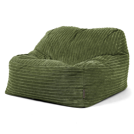 Le Pouf Doudou - Côtelé Vert Forêt 03