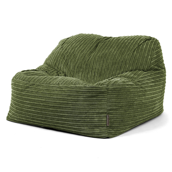 Le Pouf Doudou - Côtelé Vert Forêt 03