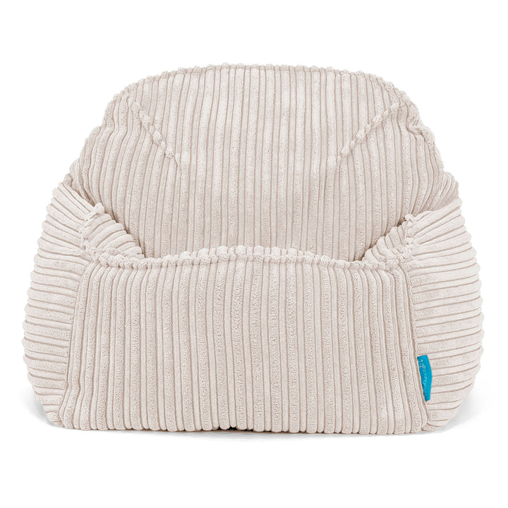 Le Pouf Enfant Doudou 2-6 ans - Côtelé Ivoire 02