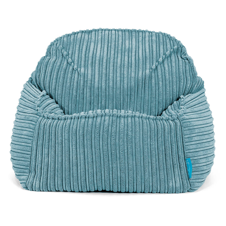 Le Pouf Enfant Doudou 2-6 ans - Côtelé Mer Égée 02