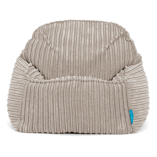 Le Pouf Enfant Doudou 2-6 ans - Côtelé Vison 02