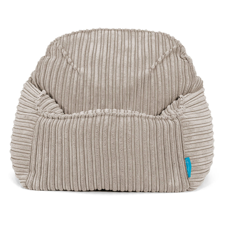Le Pouf Enfant Doudou 2-6 ans - Côtelé Vison 02