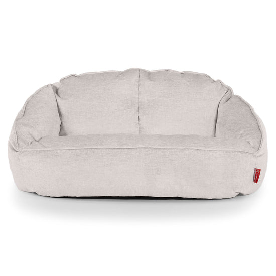 Pouf Canapé Bubble - Chenille Crème 01