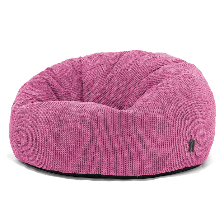 Canapé Pouf pour Enfant 6-14 ans - Pompon Rose 02