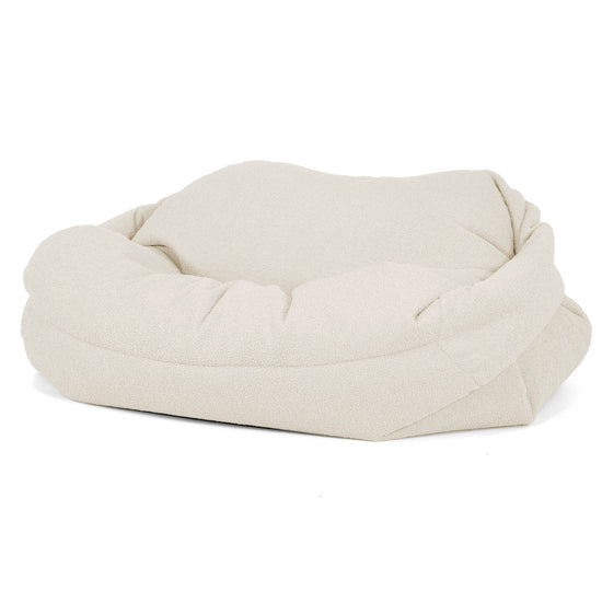 Pouf Canapé Sabine - Bouclé Ivoire_02