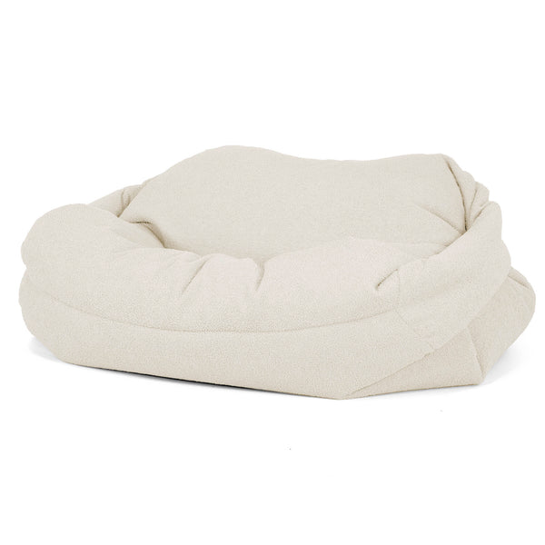 Pouf Canapé Sabine - Bouclé Ivoire_02