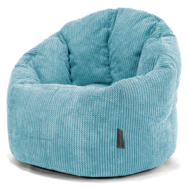 Pouf Chaise Design - Pompon Mer Égée 01