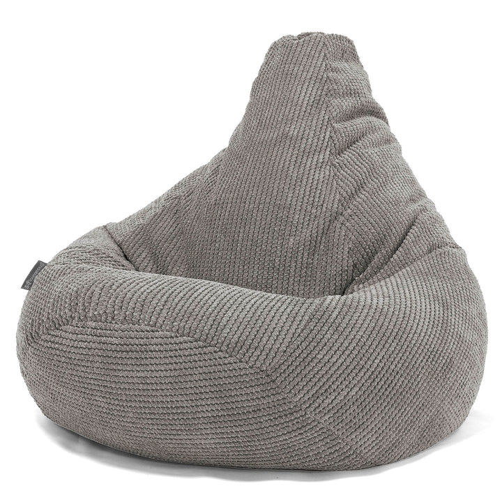 Pouf Gamer pour Enfant 6-14 ans - Pompon Anthracite 02