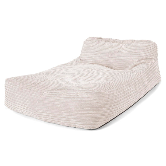 Chaise Longue (2 Personnes) - Côtelé Ivoire 01