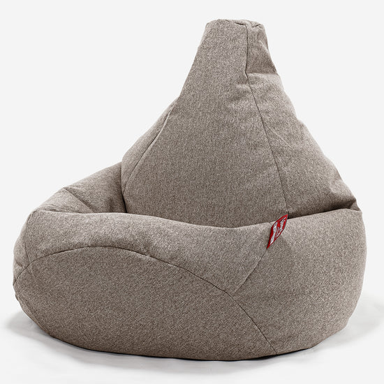 Pouf Poire Gamer - Interalli Laine Biscuit 02