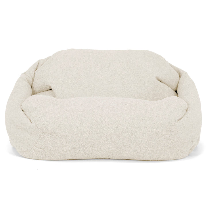 Pouf Fauteuil Sabine - Bouclé Ivoire_01