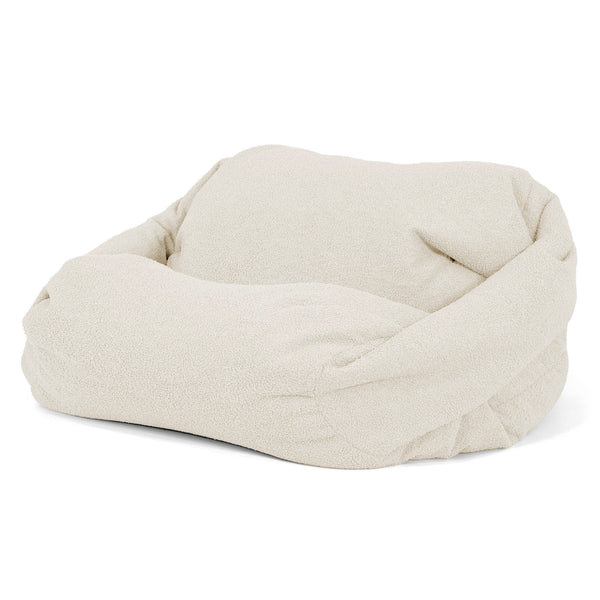 Pouf Fauteuil Sabine - Bouclé Ivoire_02