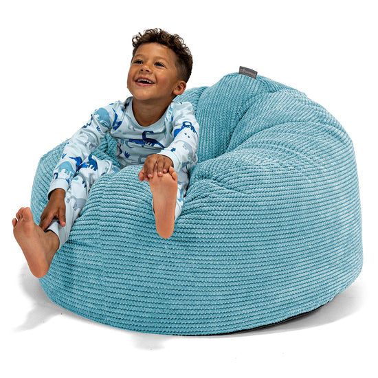 Pouf Géant Câlinou pour Enfants 3-8 ans - Pompon Mer Égée 01