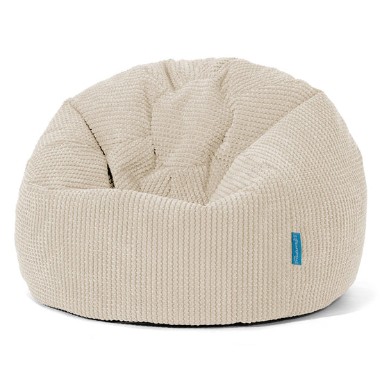 Pouf Poire Classique Enfant 1-5 ans - Pompon Crème 01