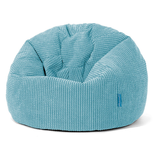 Pouf Poire Classique Enfant 1-5 ans - Pompon Mer Égée 01